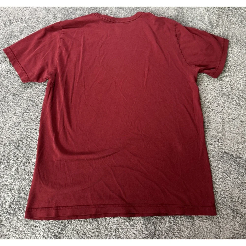 Nike Mens Dri-FIT Training Shirt Large Red Performance Polyester